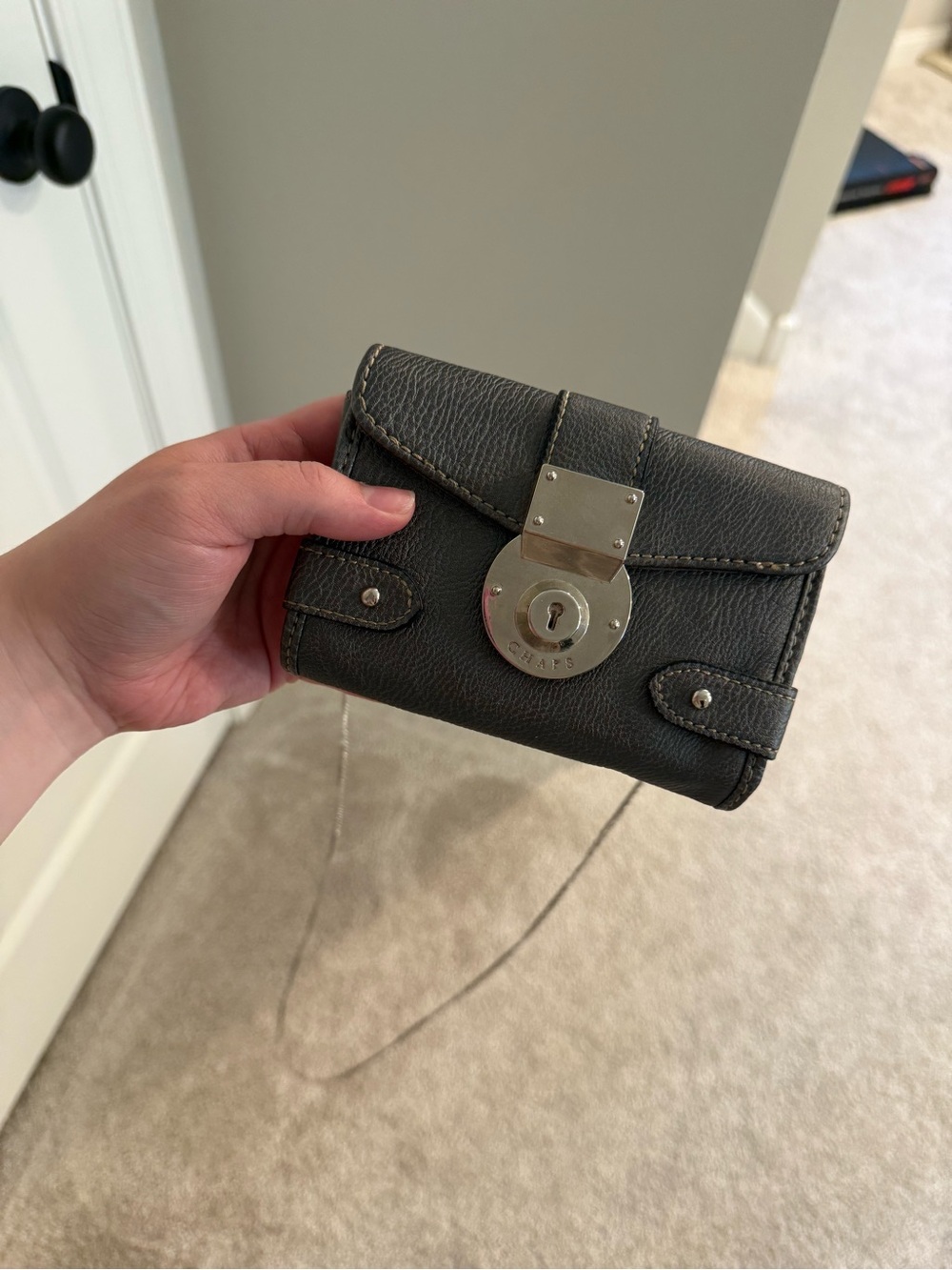 Chaps wallet crossbody purse